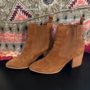 Steve Madden Addy TheSisterStudio Jen Reed Suede Ankle Booties 8